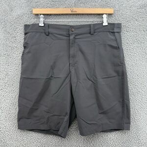 SOYBU Men's Size‎ Xl Gray Active Sport Performance Stretch Chino Shorts Pockets